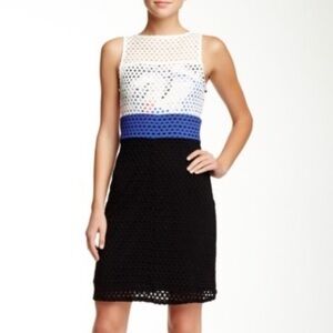 Weston Wear Deryn Knit Colorblock Sleeveless dress